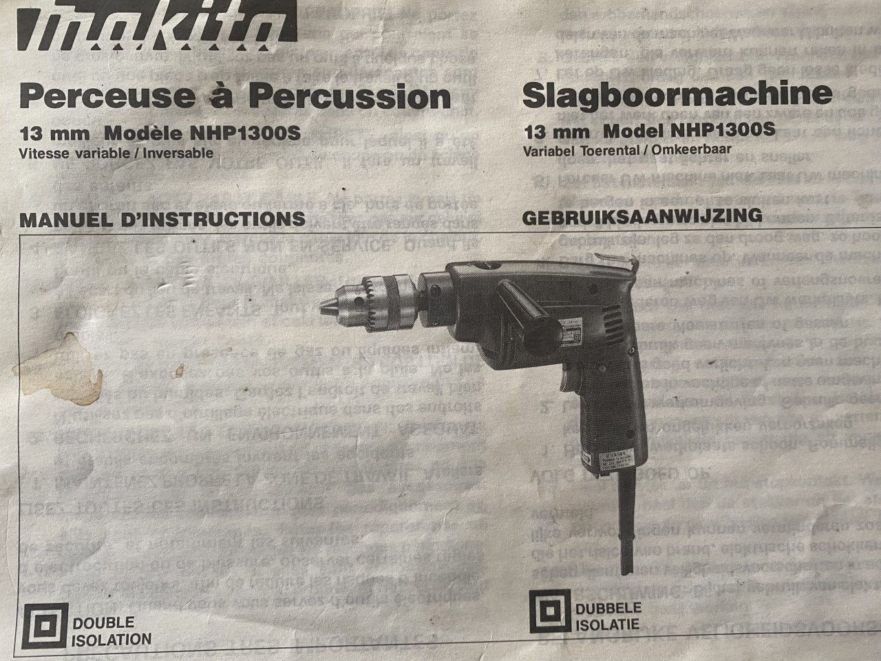 Makita boormachine