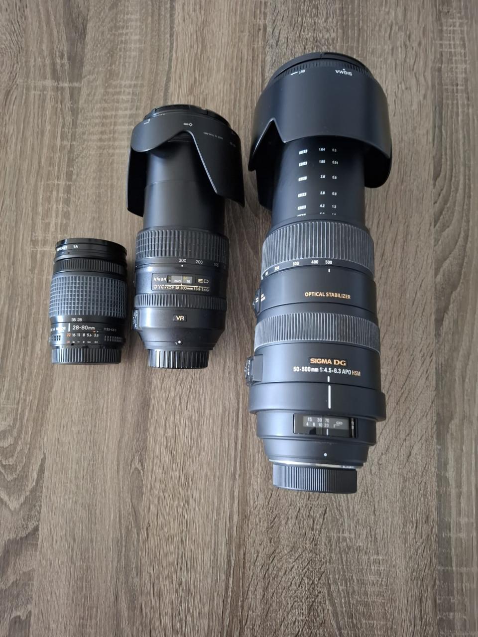 Te koop Nikon camera D5 Lenzen en toebehoren