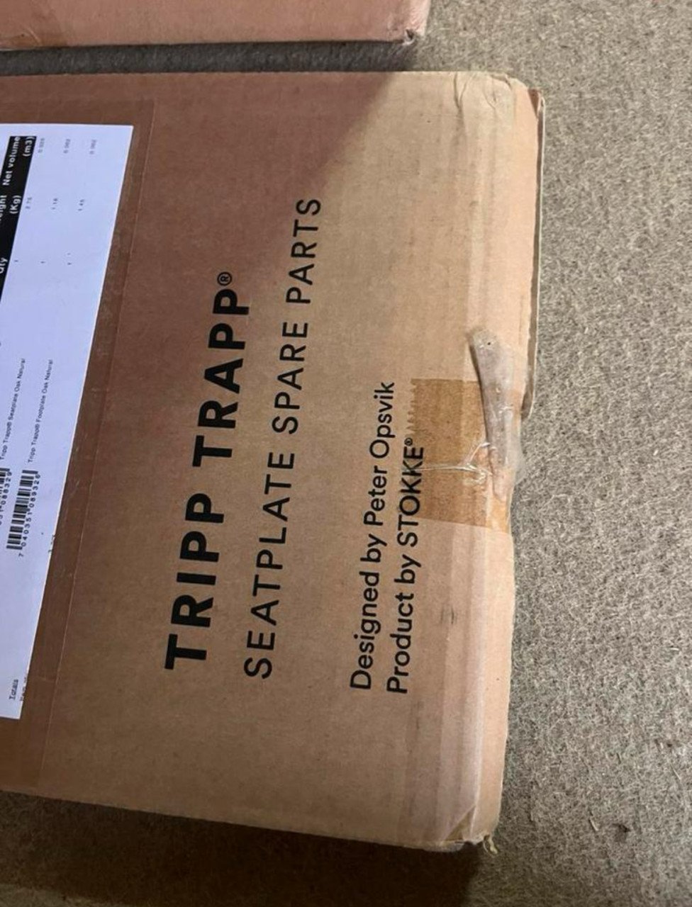 Onderdelen STOKKE Tripptrapp Oak - geen complete stoel