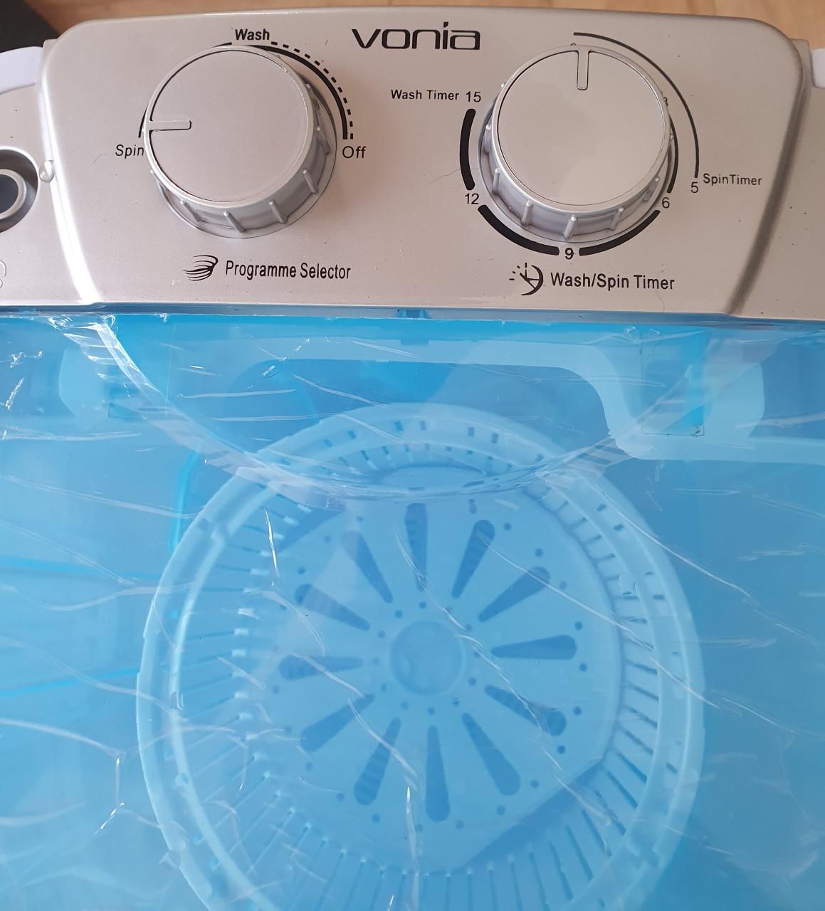 Vonia mini wasmachine 2,5 kg • met centrifuge • camping • nieuw