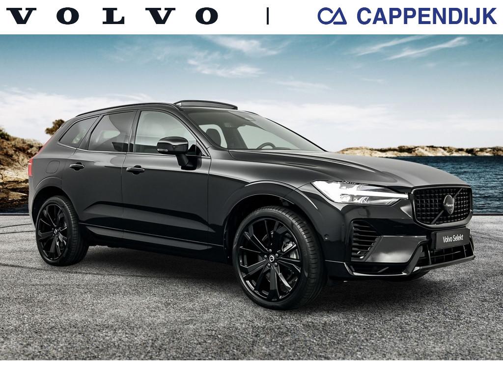 Volvo XC60 t6 398pk recharge black edition ultra| pano| 360camera| adap.cru