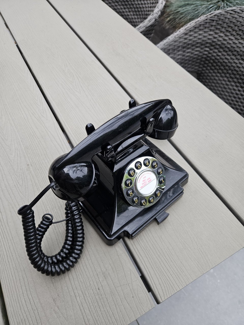 Nieuw retro Senioren telefoon GPO 1929 carrington met drukknoppen....