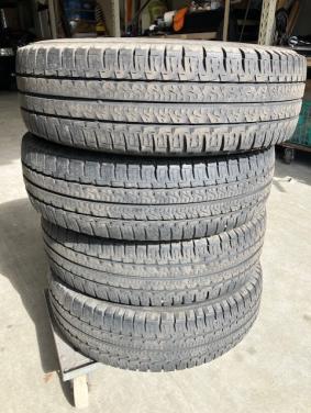 2 Michelin Agilis Ducato Boxer Jumper M+S 225/75R16CP Q116