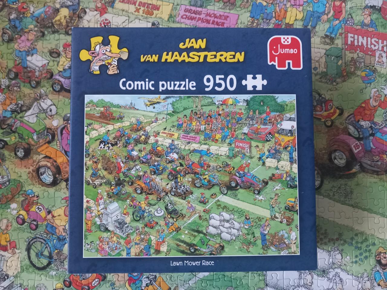 Jan van Haasteren Lawn mower race