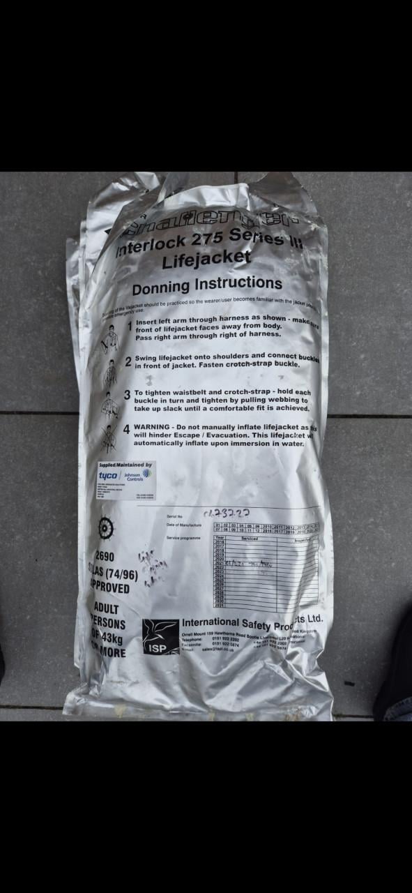 Automatische reddingsvesten - CHALLENGER INTERLOCK 275 SERIES  III OFFSHORE