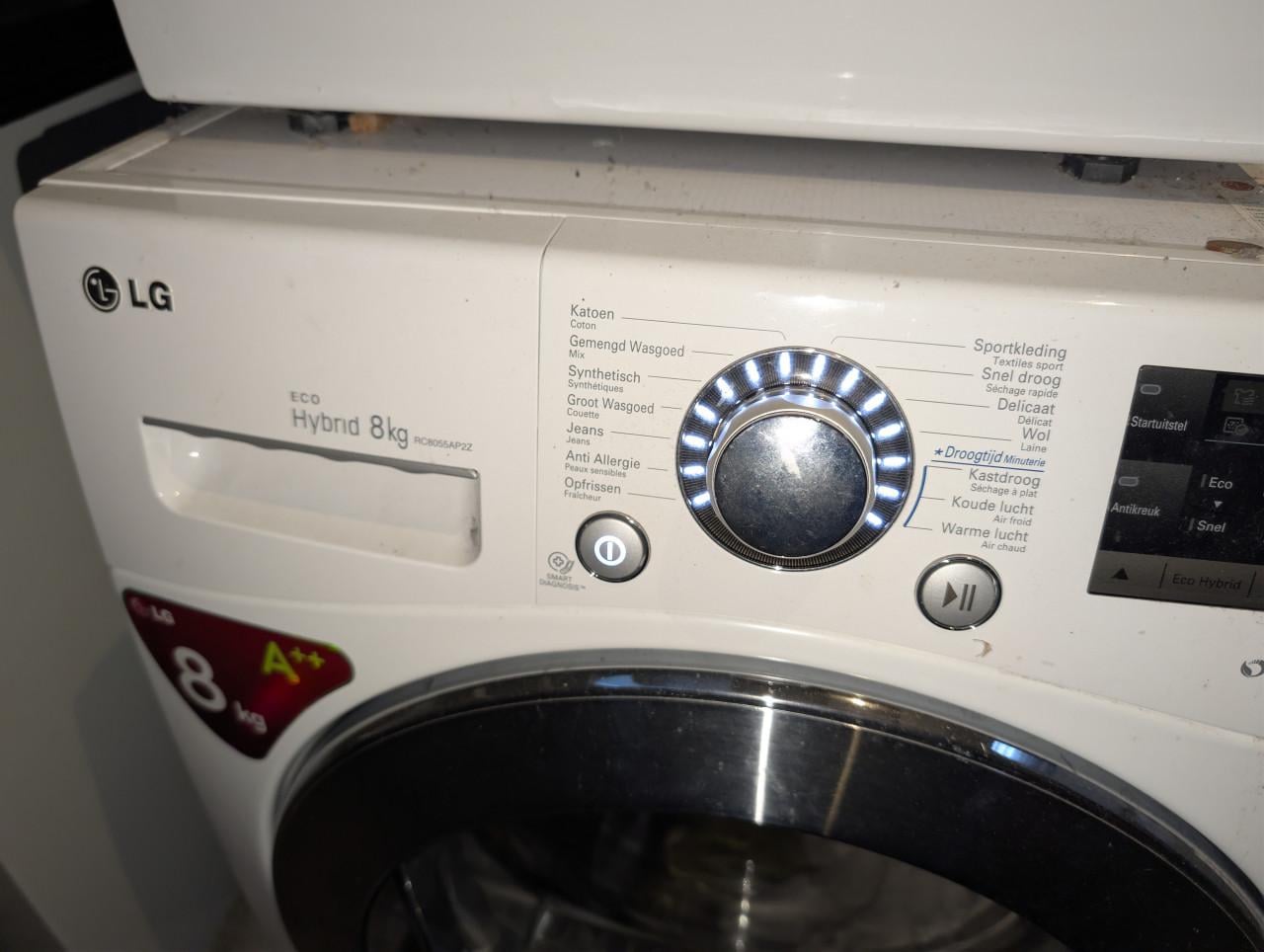 LG Droger 8kg