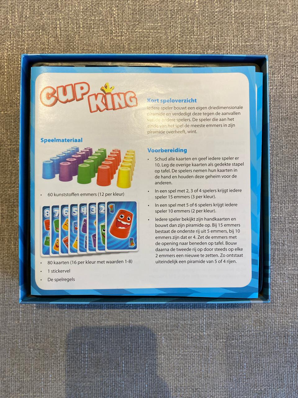 Cup King kinderspel