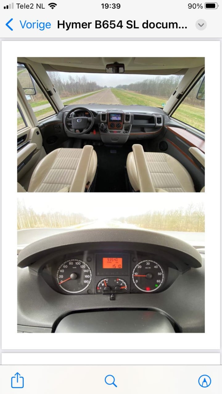Hymer B654 SL Silver-Line Top staat