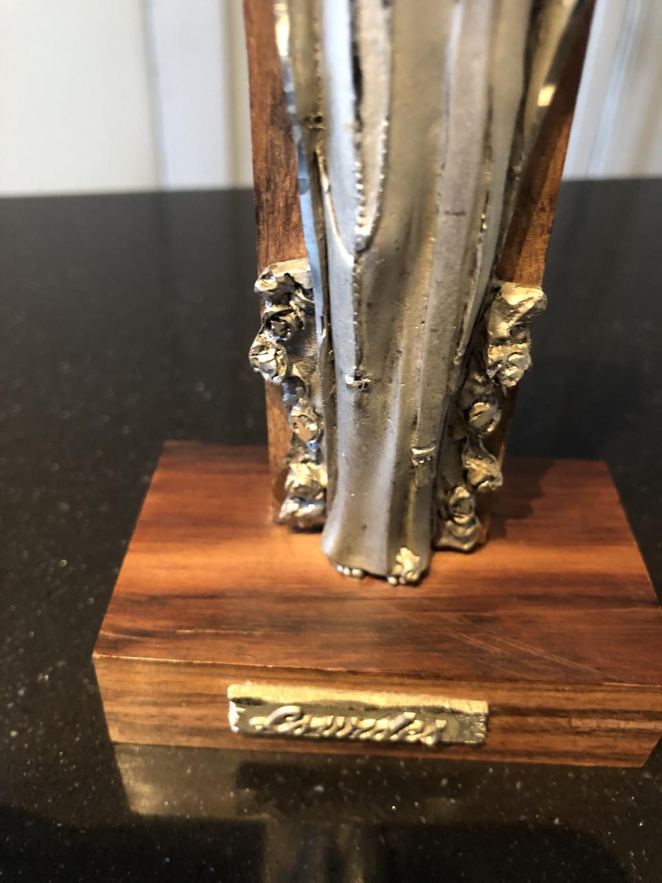 Mooi brocante heilig souveniertje de Lourdes