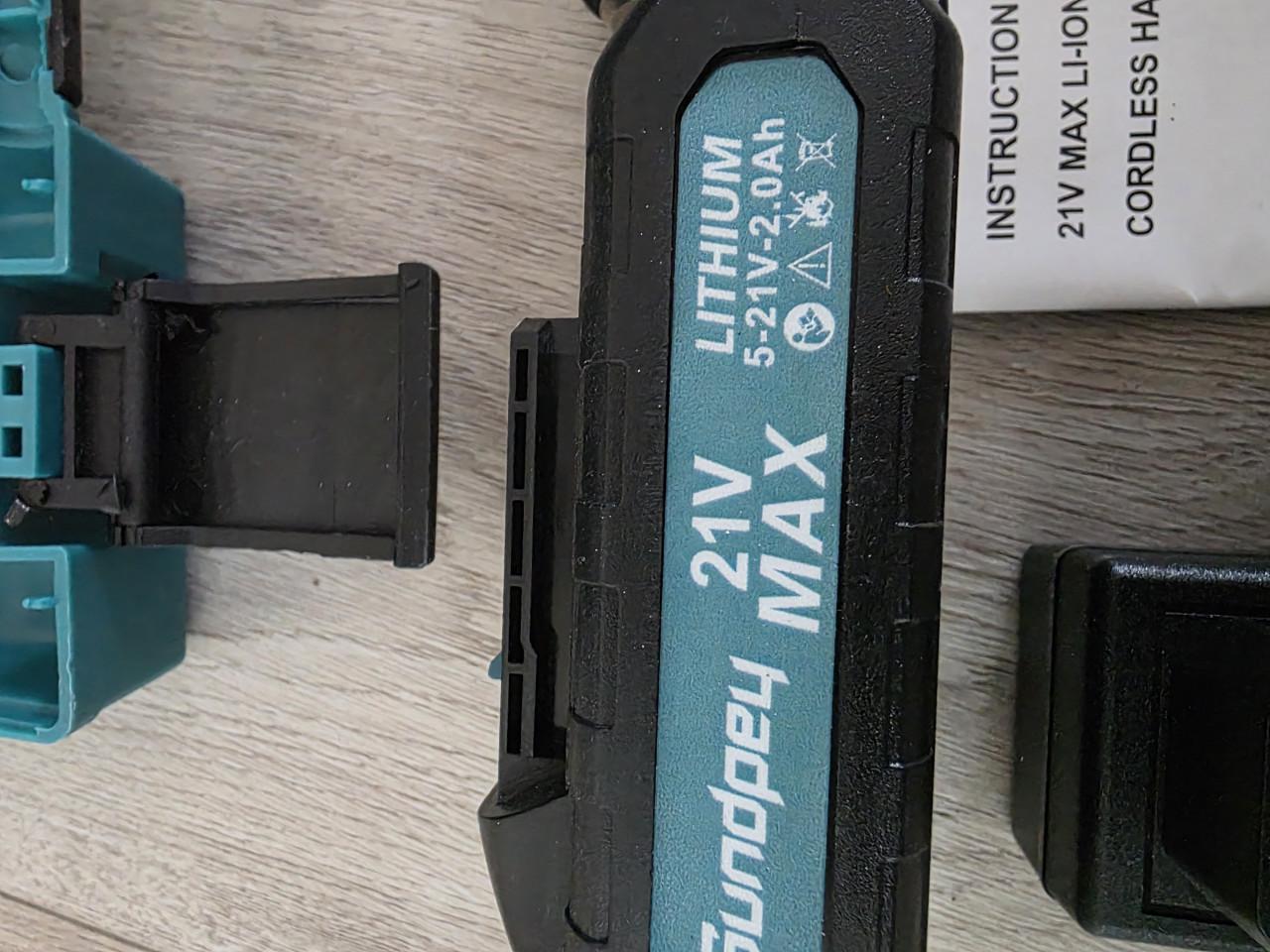 NIEUW Accu boormachine merk SUNDPEY-21V-2000r/min