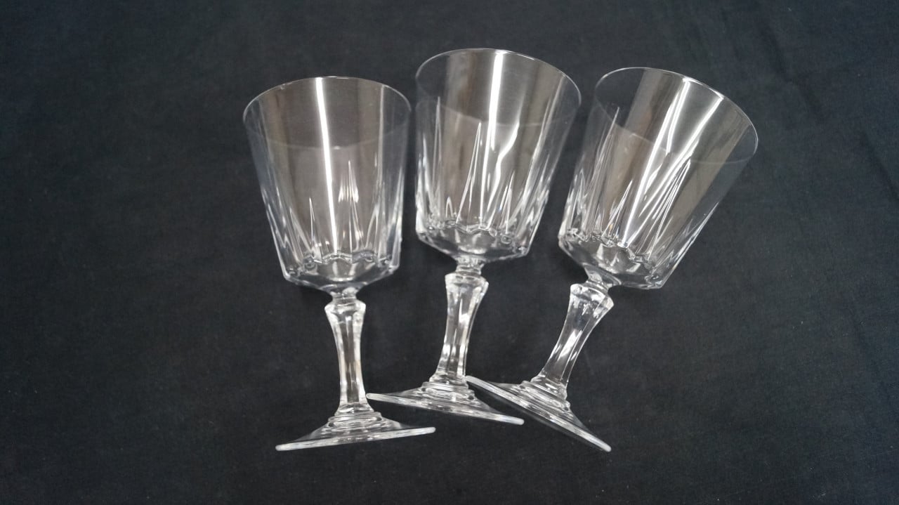 Cristal d'Argues durand luminarc "Versailles" glazen.
