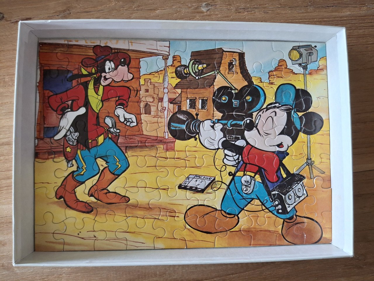 Vintage Puzzel: Mickey Mouse