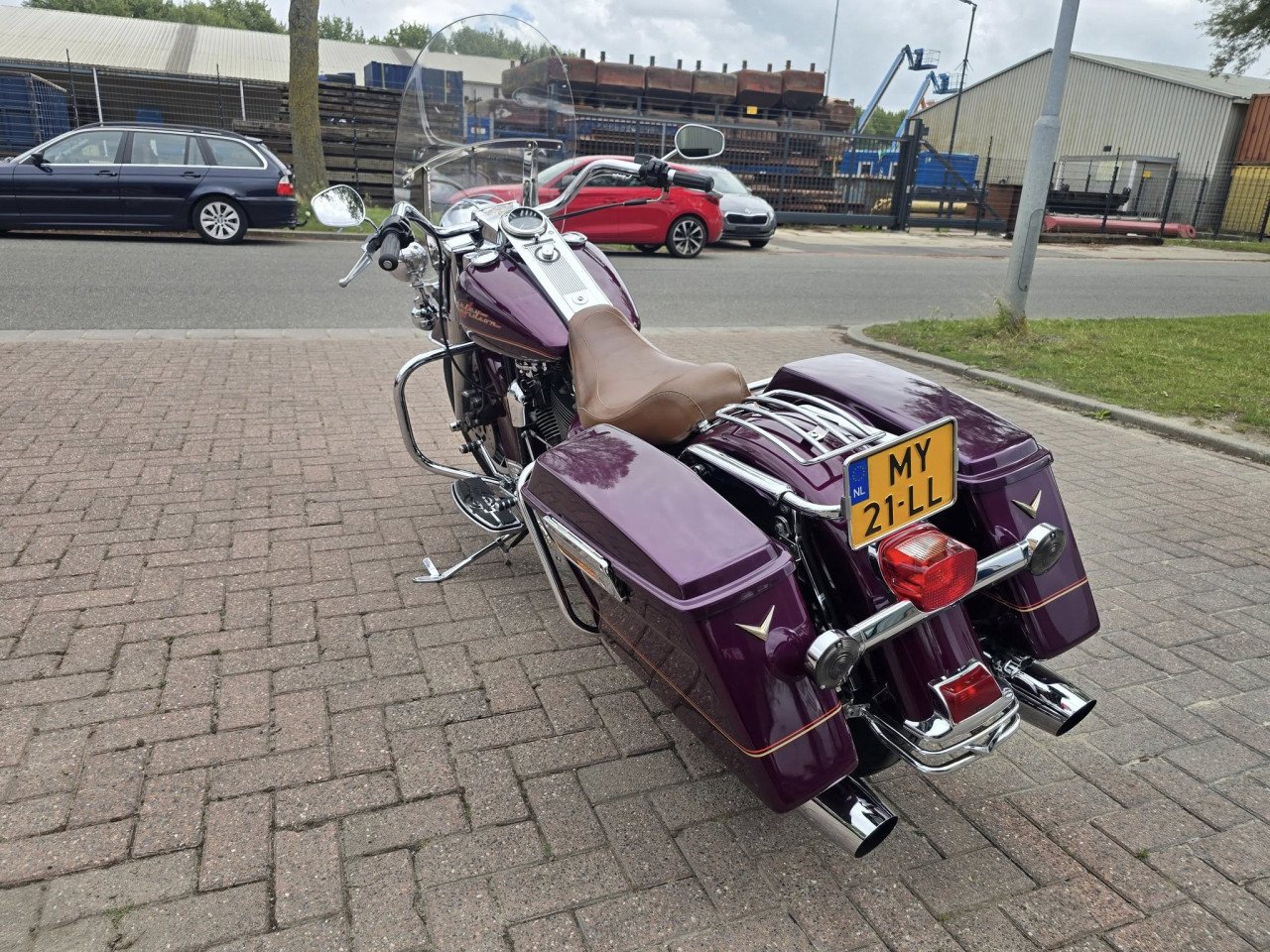 Zeer mooie harley Davidson 💜 Roadking 1340 evo