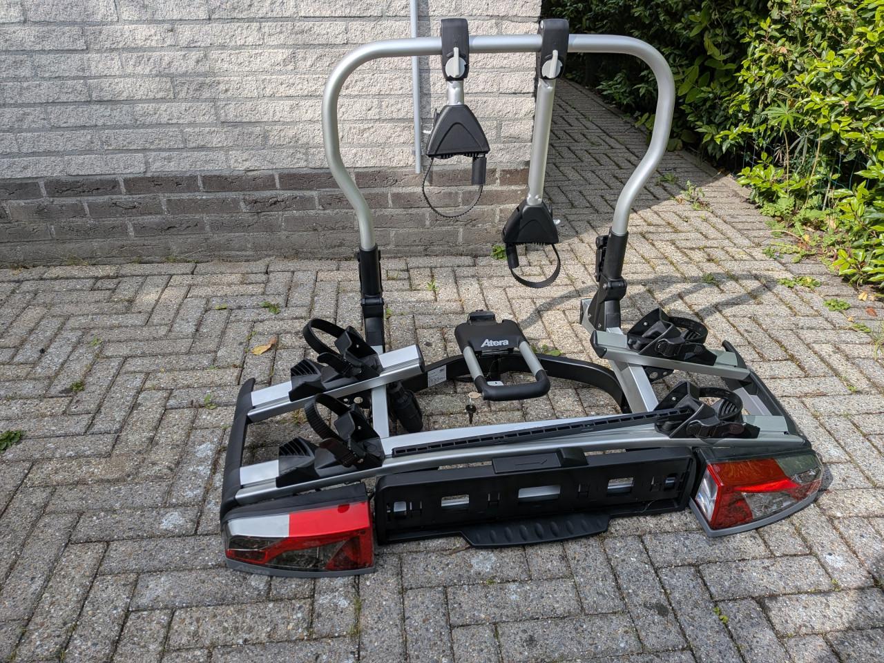 Fietsdrager voor op trekhaak