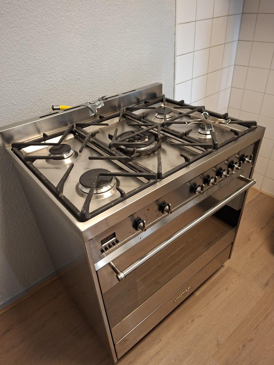 Te koop gasfornuis 5 pits