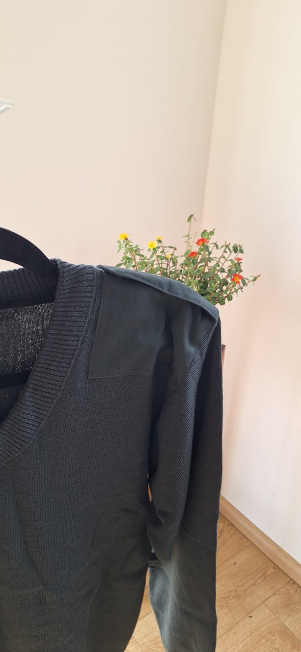 100% wollen heren trui Groen, Maat S