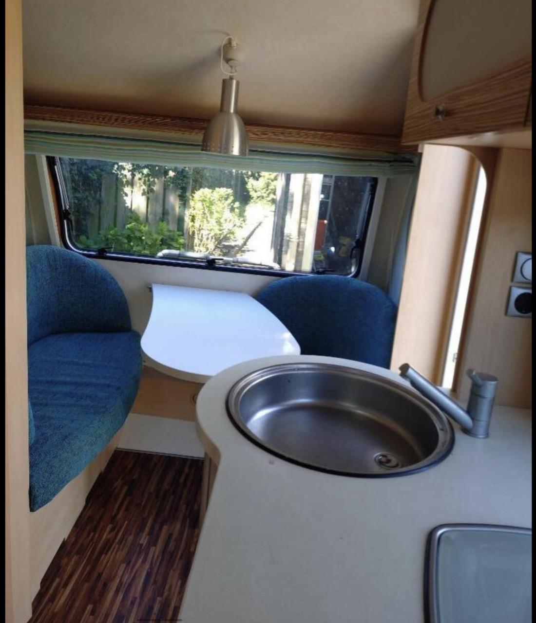 Hippe t@b 400 caravan met mover en compleet uit 2008
