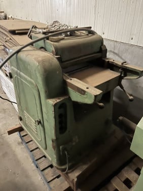 Schaaf machine vlakvandikte bank