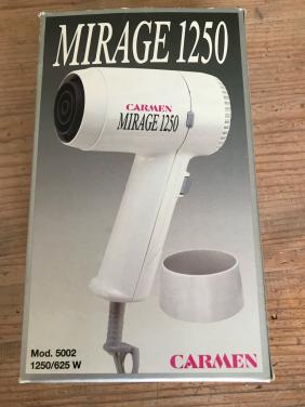 Compacte reisföhn Carmen Mirage 1250