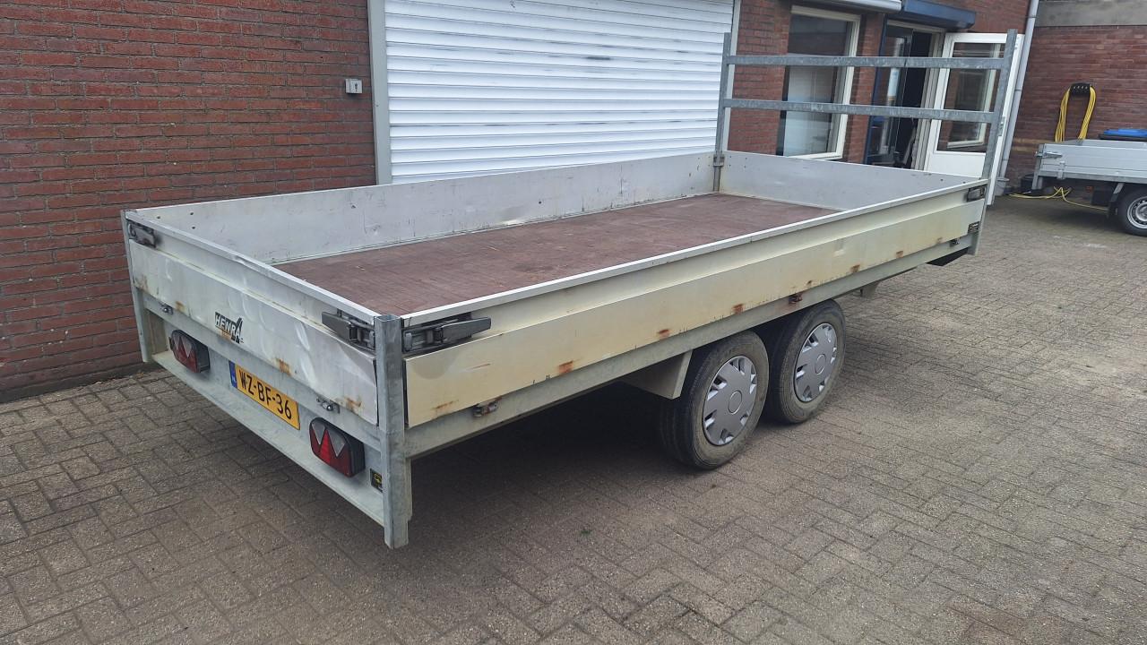 HENRA PLATEAUWAGEN – 400 x 185 CM – 2000 KG