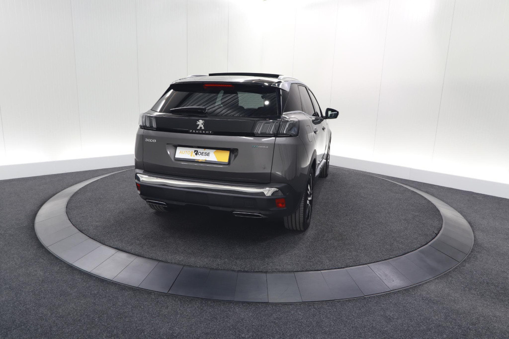 Peugeot 3008 hybrid4 300 gt | elektrisch panoramadak | dodehoekdetectie | c