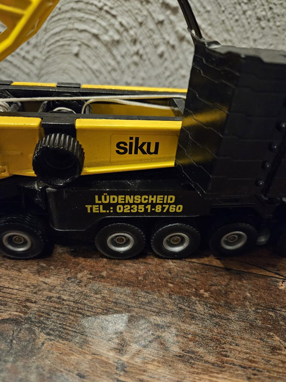 Siku 4310 Liebherr LG 1550 gittermastkran vakwerkkraan 1:55