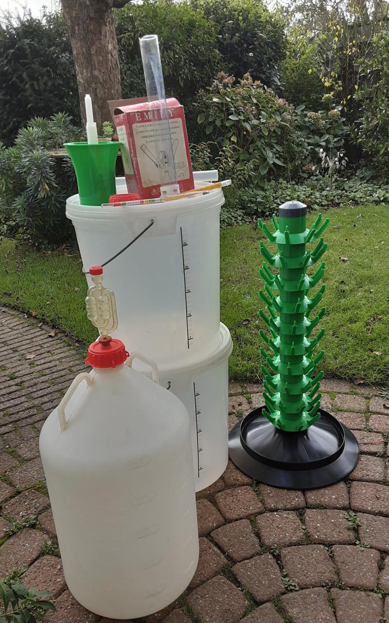 Brouwset voor bier of wijn