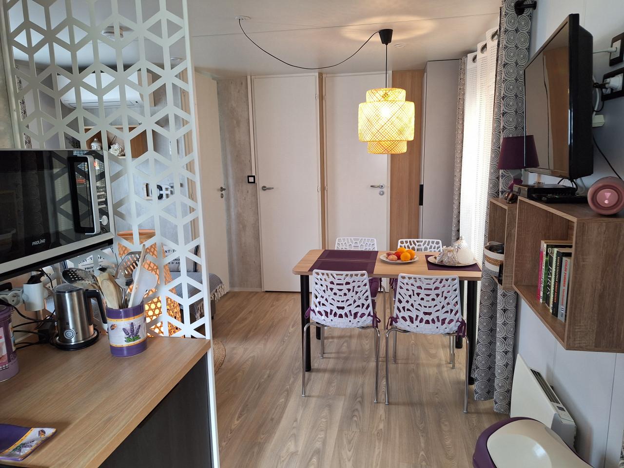 Zeer mooie mobilhome te huur aan de Middellandse Zee in Frankrijk