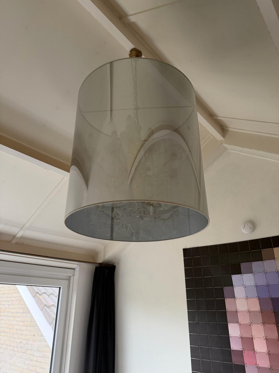 Hanglamp Moooi light shade met kroonluchter