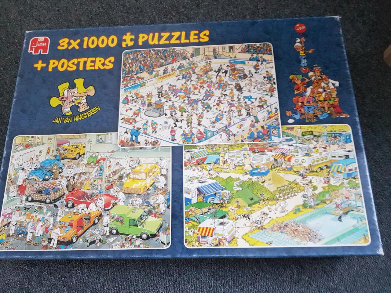 Puzzels Jan van Haasteren, 13 stuks