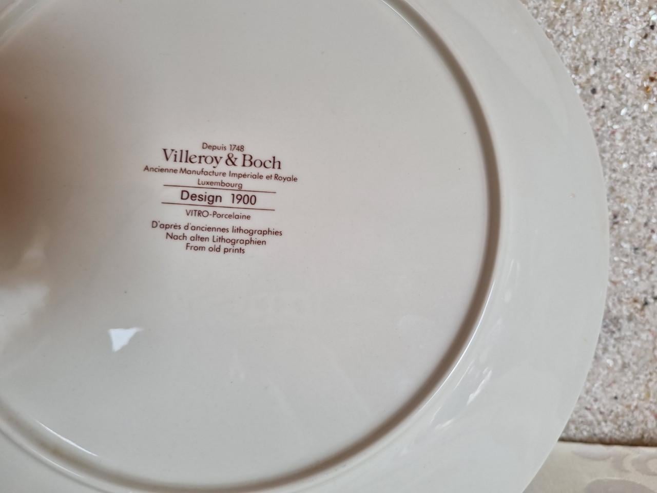 Groot bord Villeroy en Boch