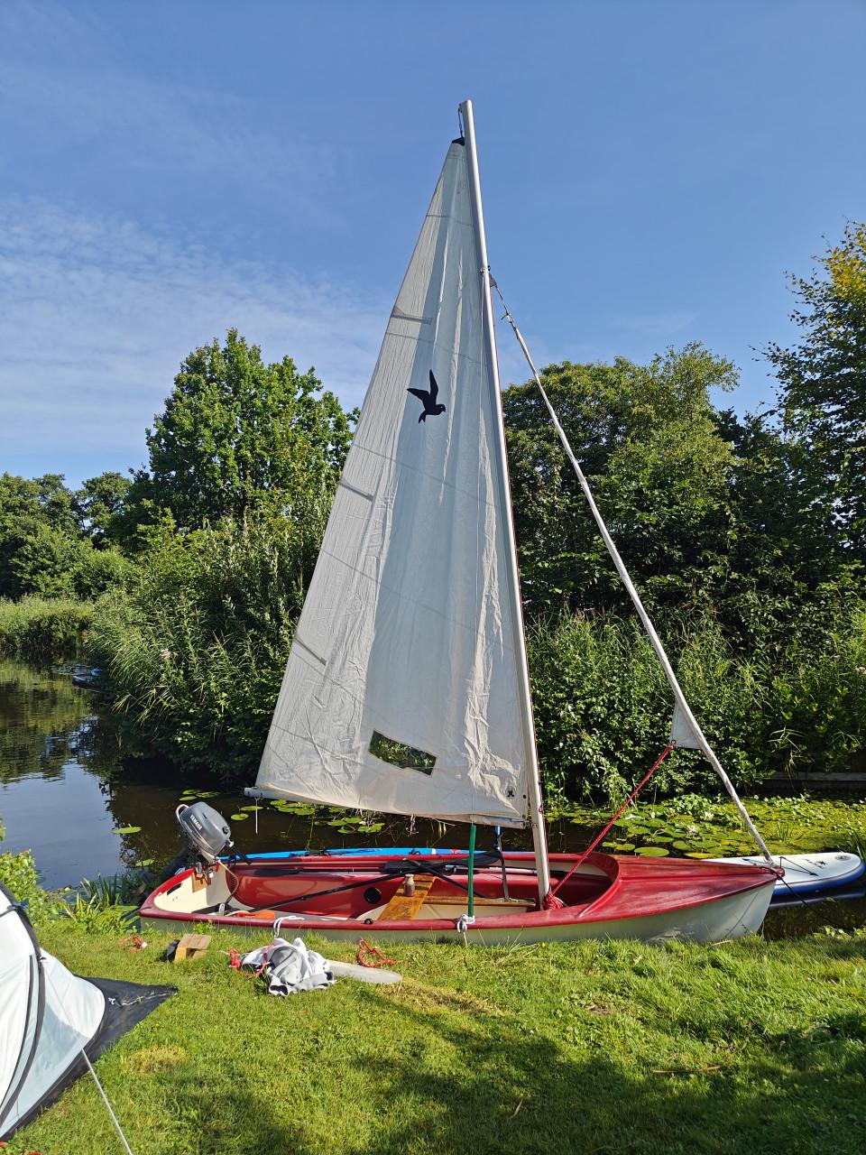 Zeilboot stern