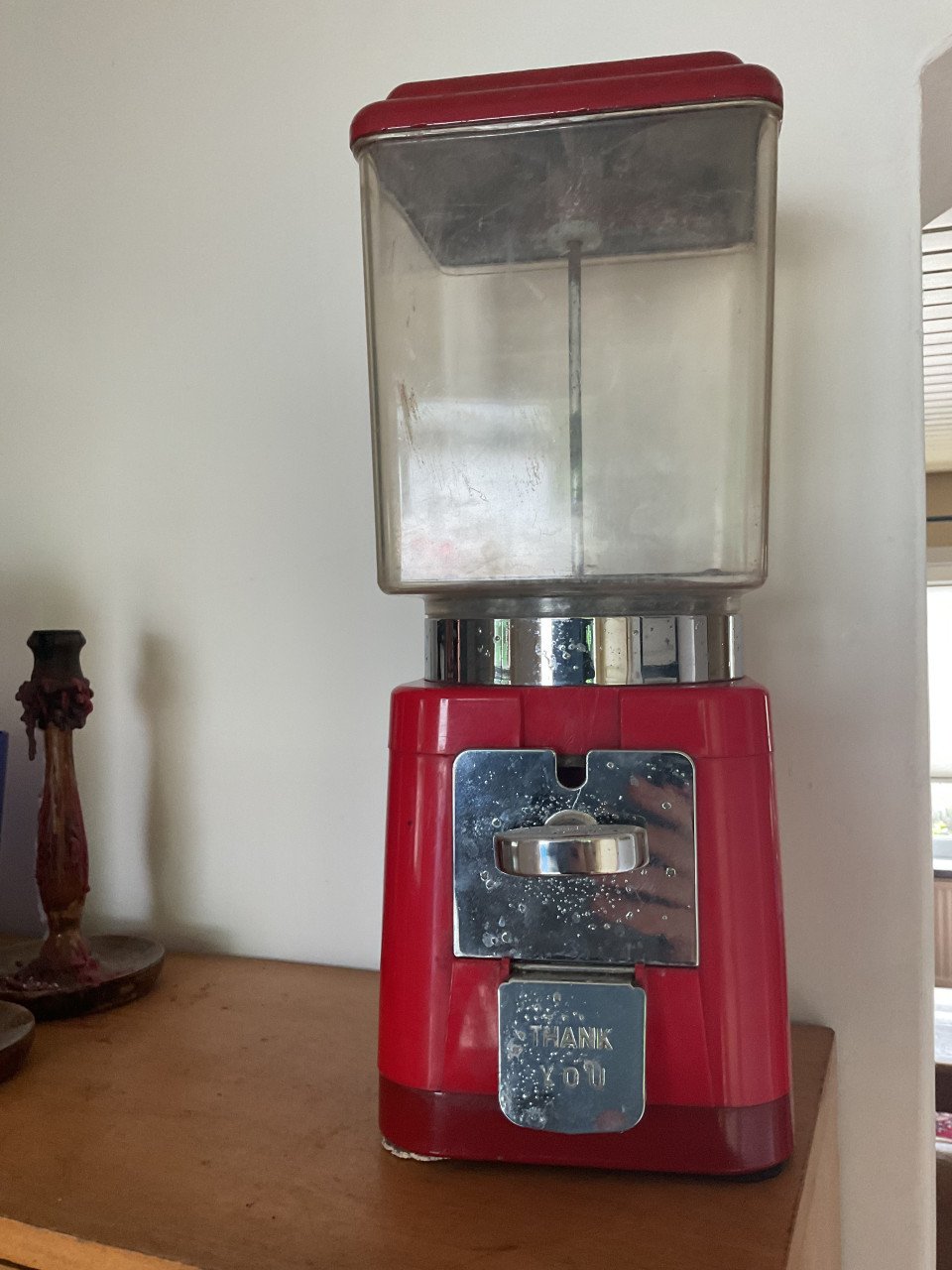Vintage kauwgomballen automaat