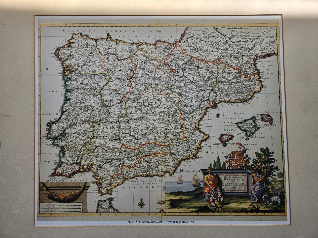 6x Historische landkaart reproduktie 57x50 cm. Prijs is per stuk