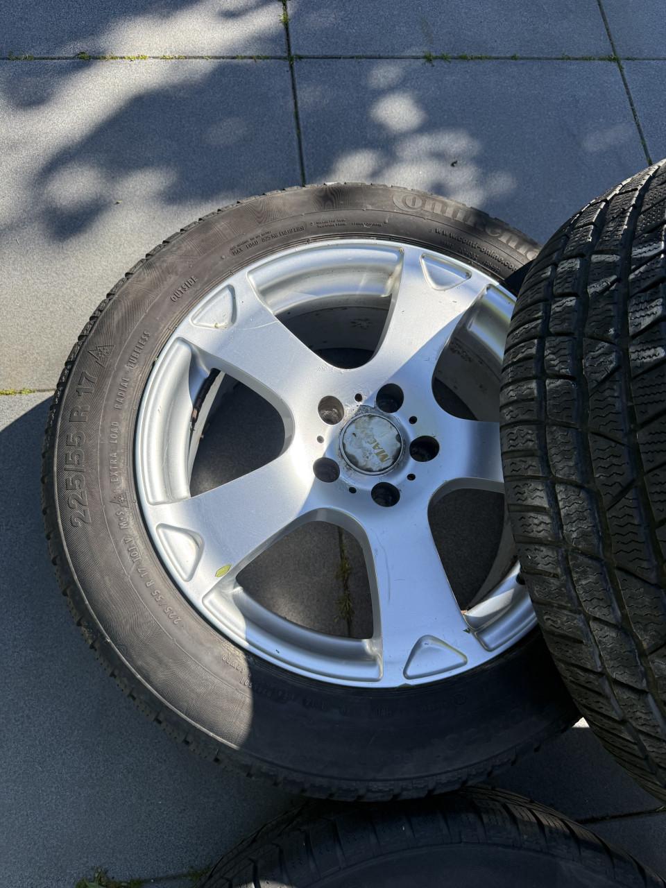 Mercedes Vito velgen met winterbanden