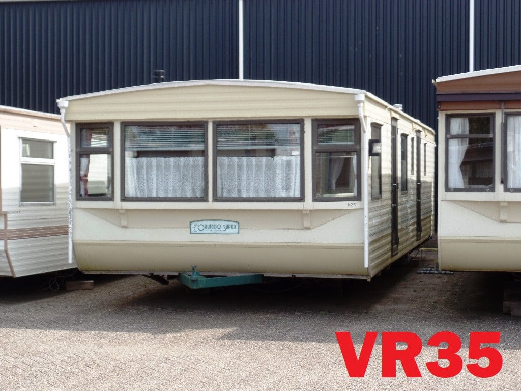 Diverse modellen ATLAS stacaravans met 2 of 3 slaapkamers tot 8 personen