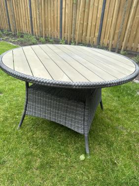 Tuintafel rond