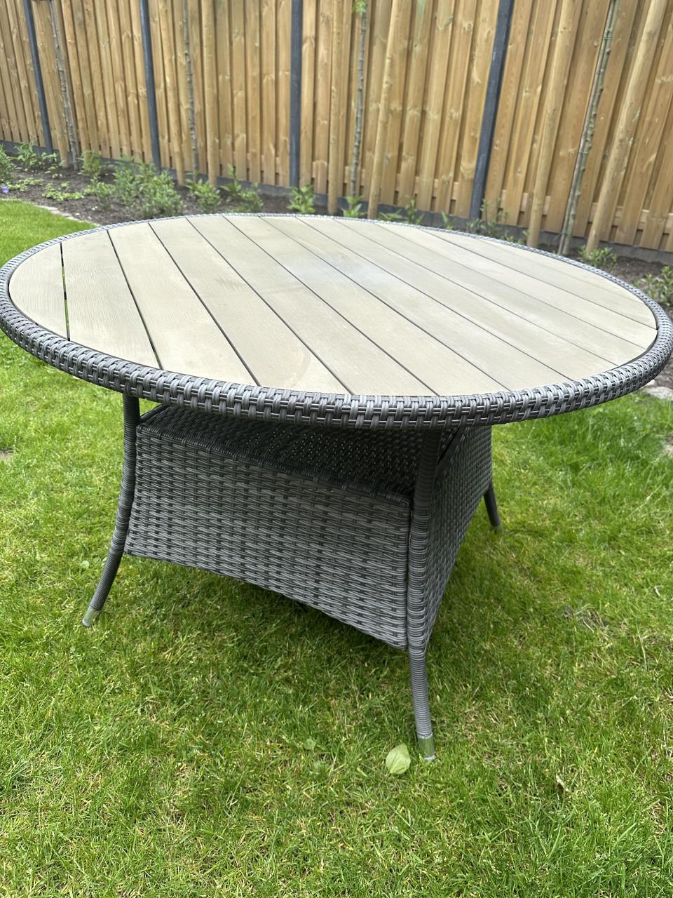 Tuintafel rond