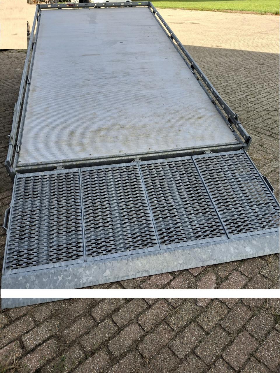 Hapert kantelbare transporter 2700Kg 400*200