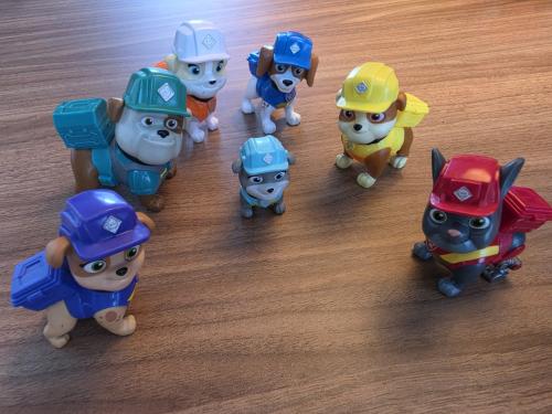 Rubble and Crew poppetjes