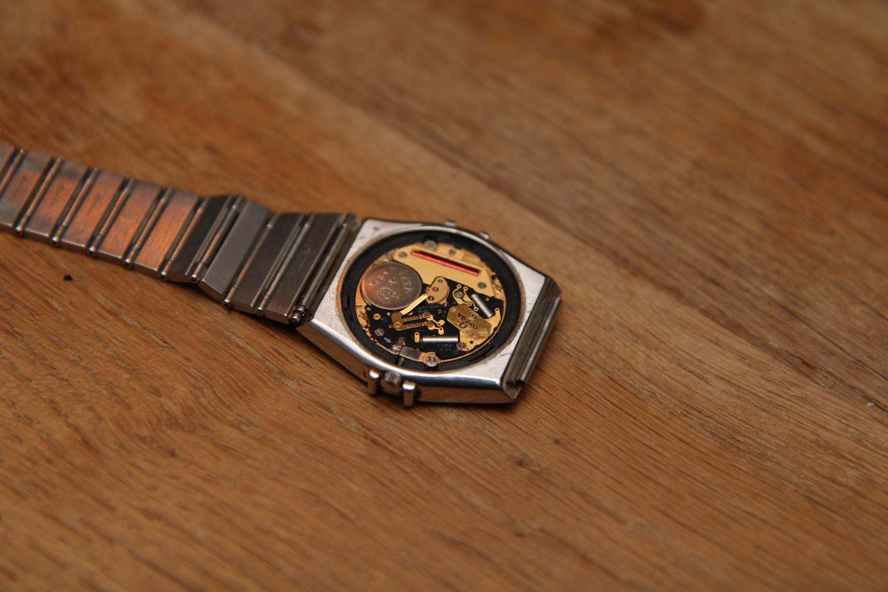 Vintage Omega Constelation (staal, zwarte wijzerplaat 32mm)