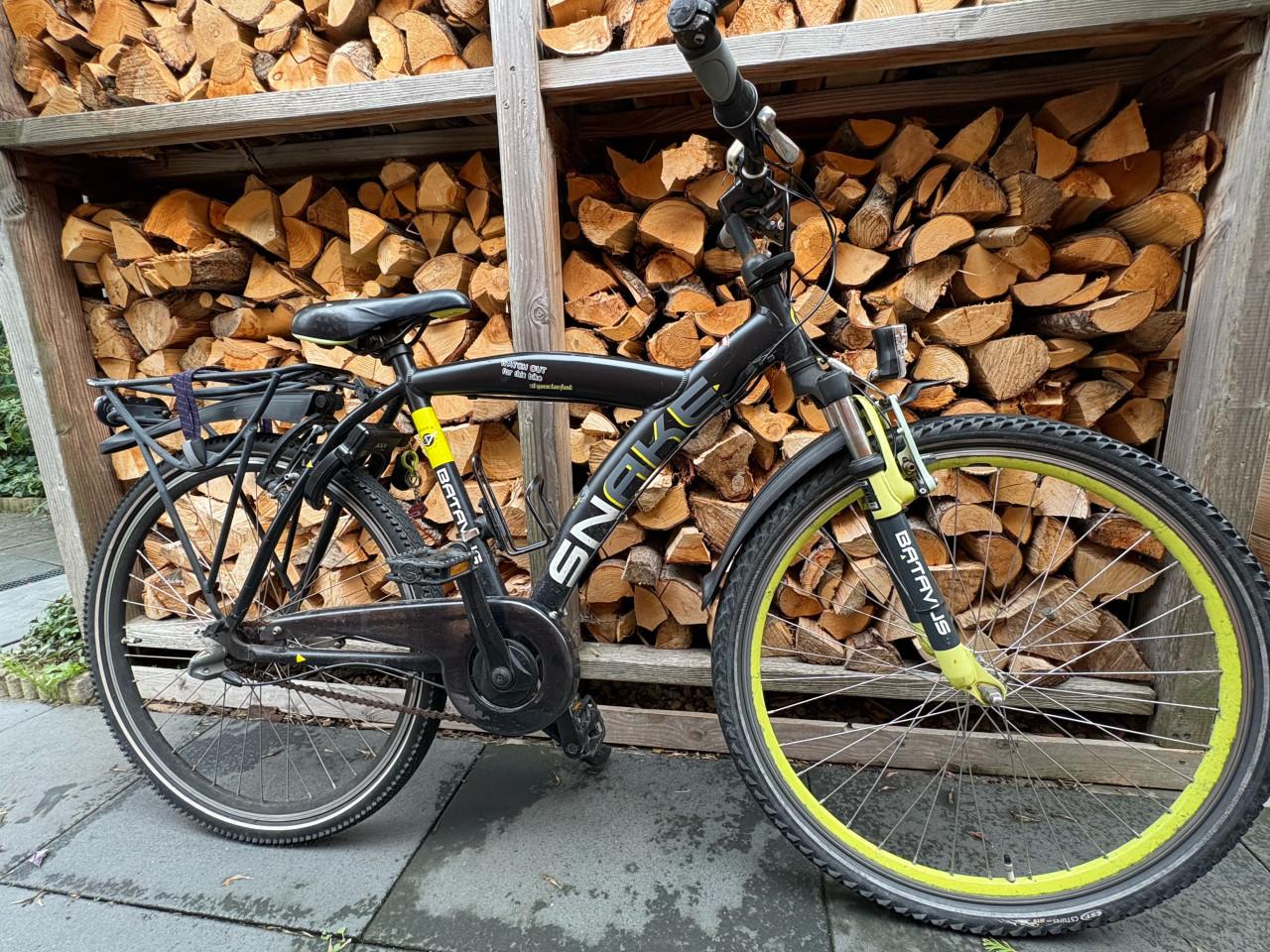 Jongens fiets