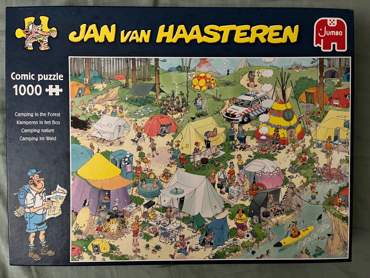 🧩 Jan van Haasteren “Kamperen in het bos”