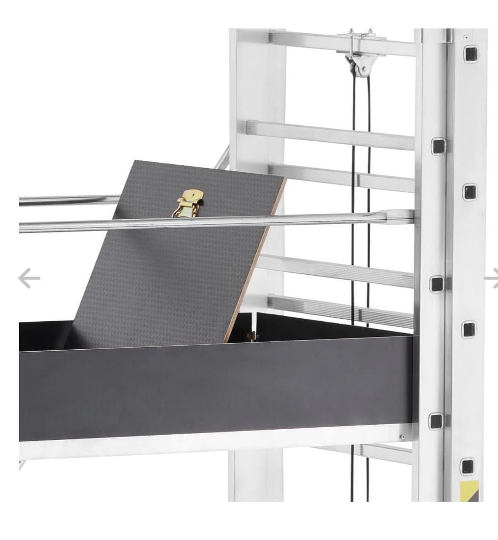 RolSteiger uitschuifbaar 6,5 meter hoog