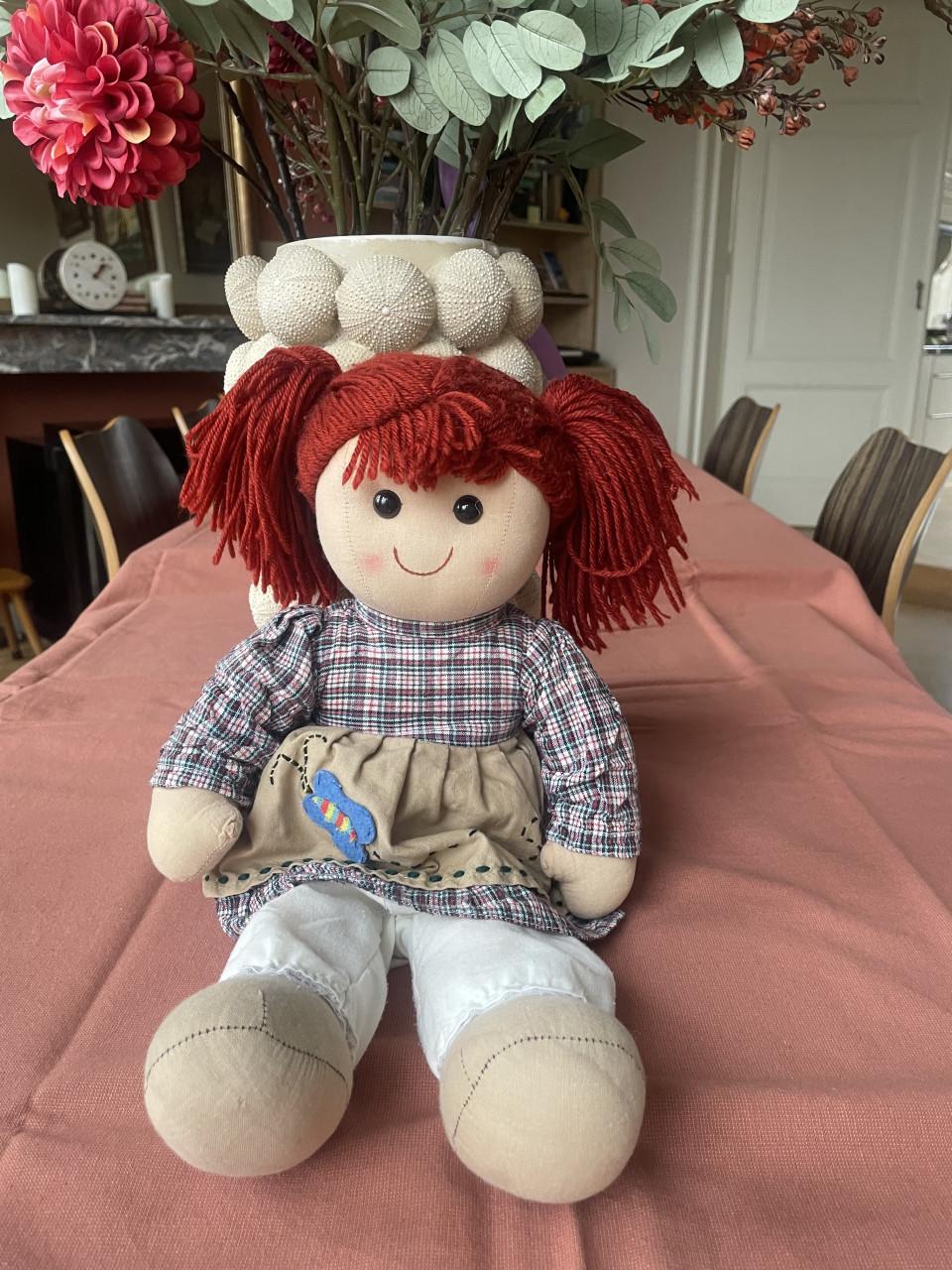 Dille en Kamille pop 38 cm stof