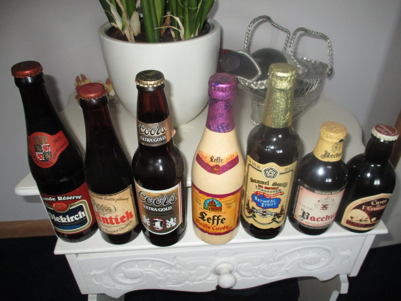 Bierflesjes verzameling