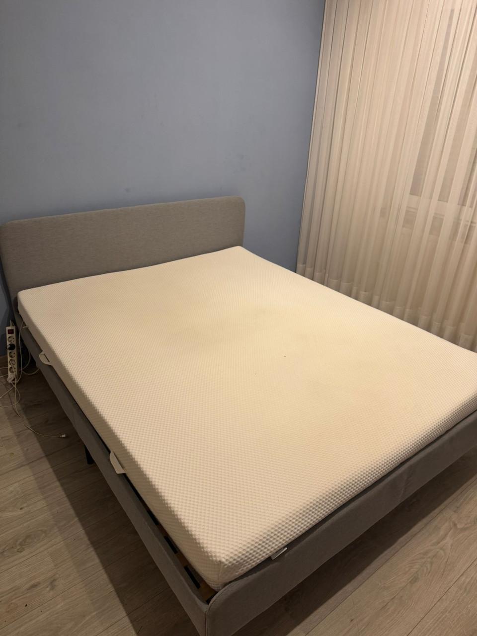 Compleet bed 160 x 200 cm inclusief lattenbodem en matras