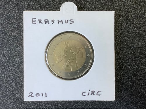 Beatrix, 2 euro 2011 “Erasmus”.