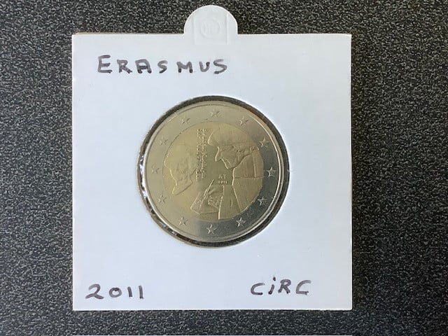 Beatrix, 2 euro 2011 “Erasmus”.