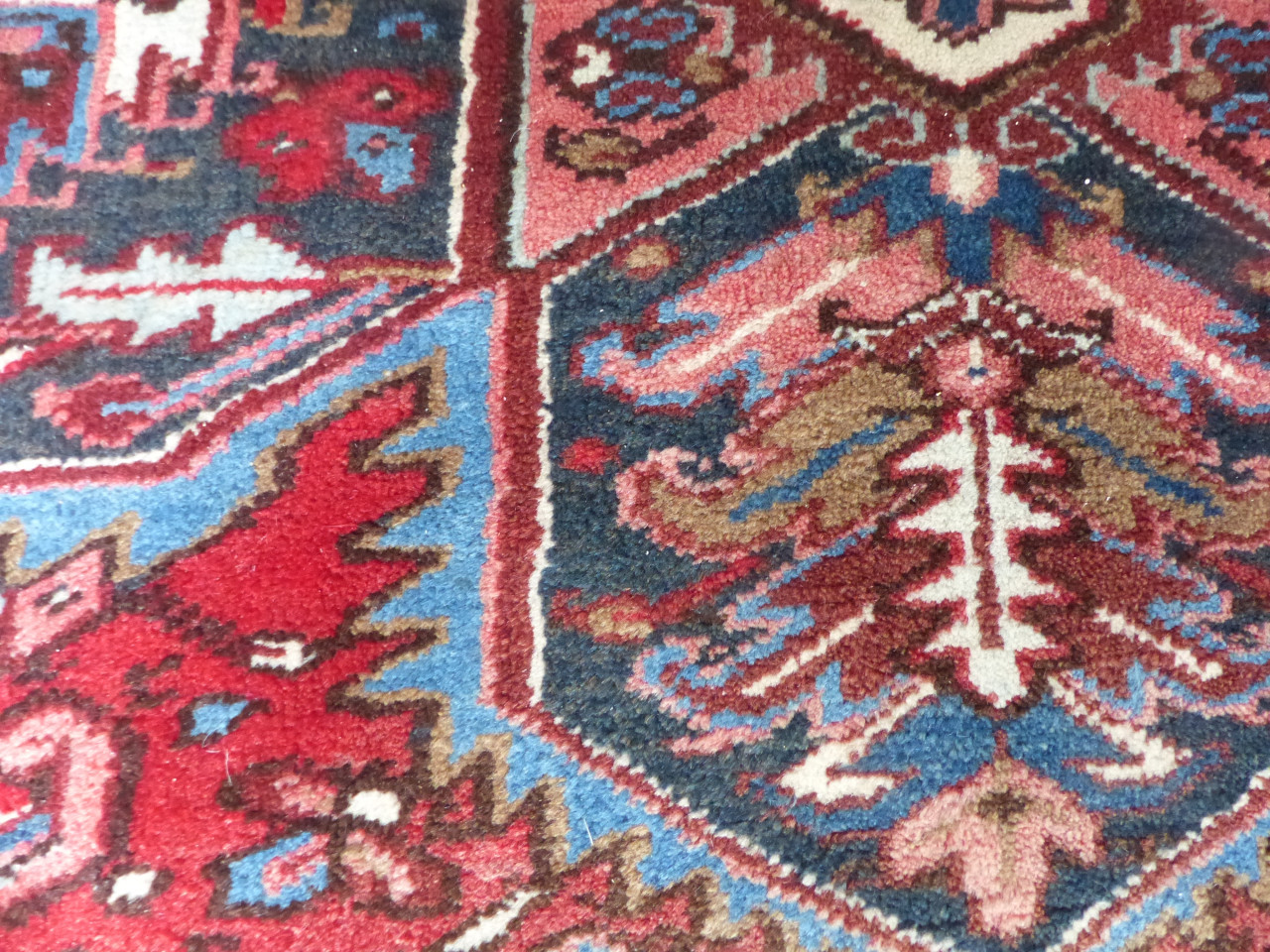 Tapijt uit Iran wol handwerk 261x356 zeer groot zwaar